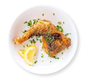 Baked Chicken Leg and Thigh