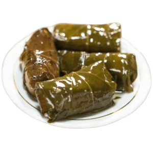 stuffed grape leaves Mediterranean appetizer at Aladdin Houston