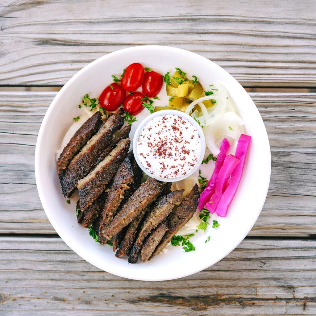 Lamb Gyro The Plate