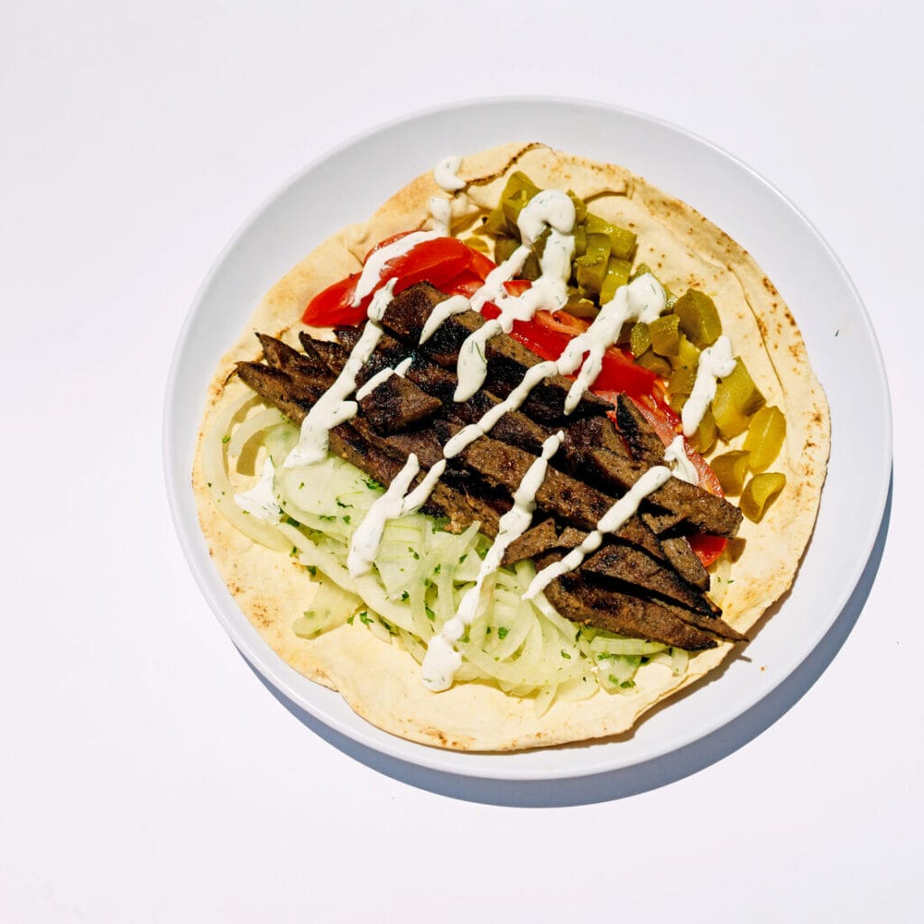 Lamb Gyro The Wrap